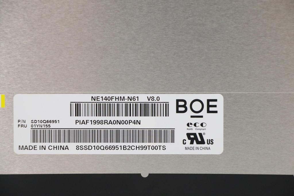 Lenovo Ofboe14.0Fhdipsag, Fru01Yn155