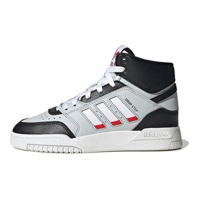 Originály Drop Step Ležérne Odolné Vysoké Detské Skate Topánky Detské Tenisky Sivé Čierne HP7799