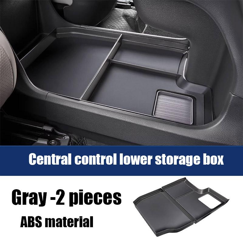 For Toyota Sienna XL40   2024 2025 Car Center Console Lower Storage Box Made of ABS Material Interior Storage Component