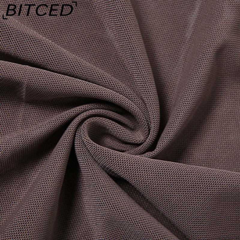 BITCED Spring Women's Solid-Color Slim-Fit Streetwear Fashion Halter Neck Sexy Backless Tank Top