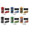 Coke Can Mini Cans RC Car Battery Operated Plastic Remote Control Racing Vehicle with Roadblocks Micro Racing Car for Kids Boys