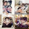 Anime A Terrified Teacher At Ghoul S Schoo Throw Flannel Throw Blanket Suitable for Sofa Living Room Bedroom