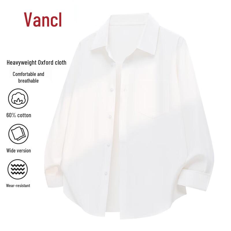 VANCL Men s Casual Oxford Long Sleeve Shirt M
