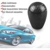 Carbon Fiber Shift Knob with Adapters, Black Oval Ball Stick Shifter Knobs