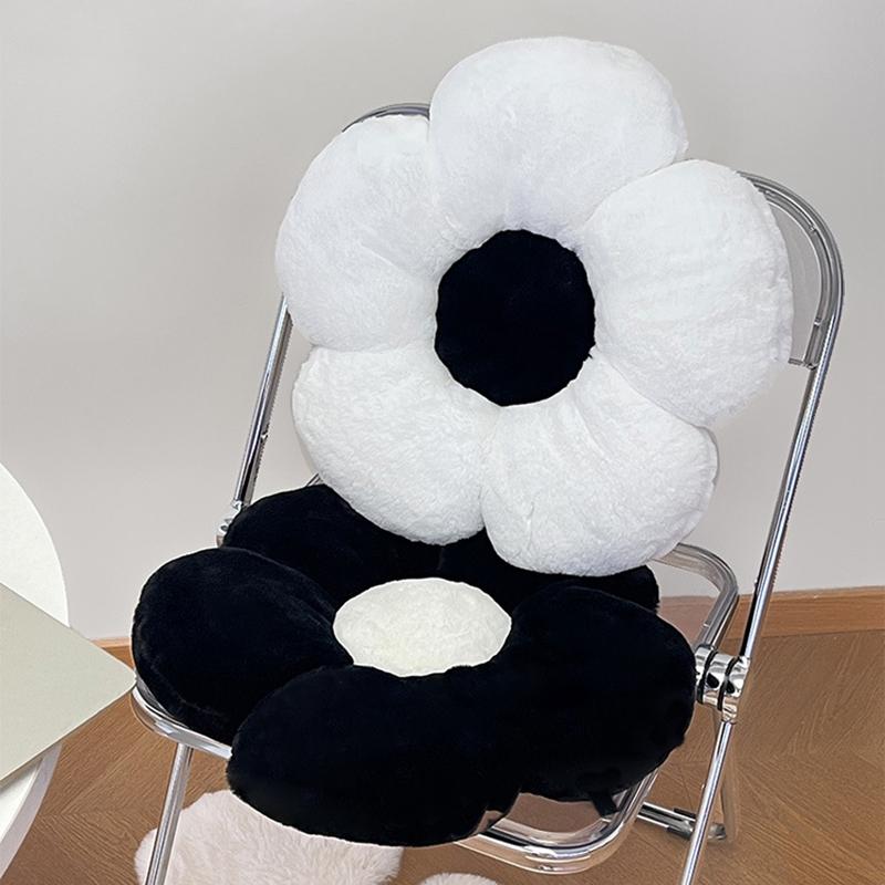 Decorative Flower Cushions Home Decoration Flower Sitting Cushion Soft Cushion for Sofa Accessorie Room Aesthetic Decoration