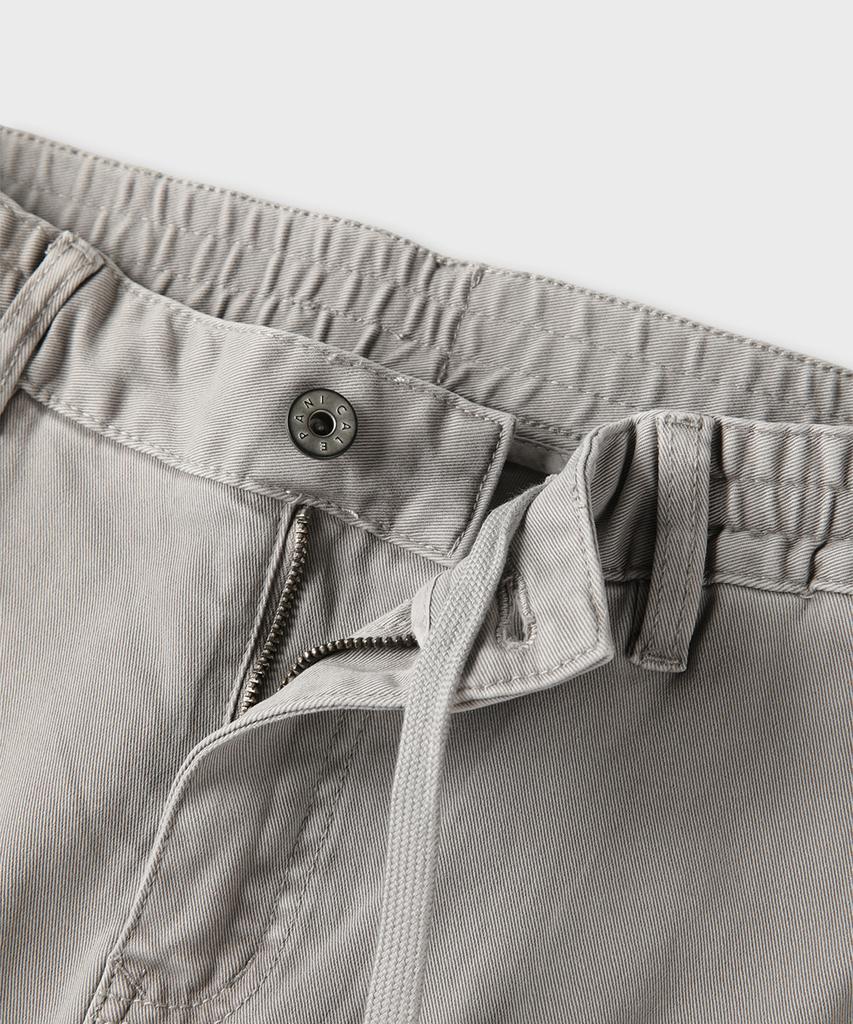 PANICALE Gray Drawstring Cotton Pants