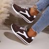 Women's Casual Sports Shoes Spring Autumn Seasonal Retro Style Round Toe Lace Up Comfortable Flat Shoes for Women
