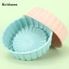 Convenient 3D Mold Heat-resistance Silicone Cake Pastry Baking Tray Bakery Supplies