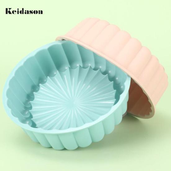 Convenient 3D Mold Heat-resistance Silicone Cake Pastry Baking Tray Bakery Supplies