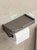Toilet Tissue Box Wall Mounted Non Perforated Iron Tissue Holder Toilet Roll Paper Storage Rack Household Storage Products