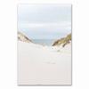 Tropical Summer Sea Landscape  Print Coastal Bridge Grass Canvas Art Painting Seascape Picture Living Room Wall Decoration