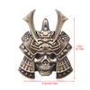 3D Autoaufkleber Premium Krieger Metall Auto Seitenkotflügel Heckklappe Totenkopf Emblem Abzeichen Aufkleber für jedes Fahrzeug LKW Auto Motorrad Wohnmobil