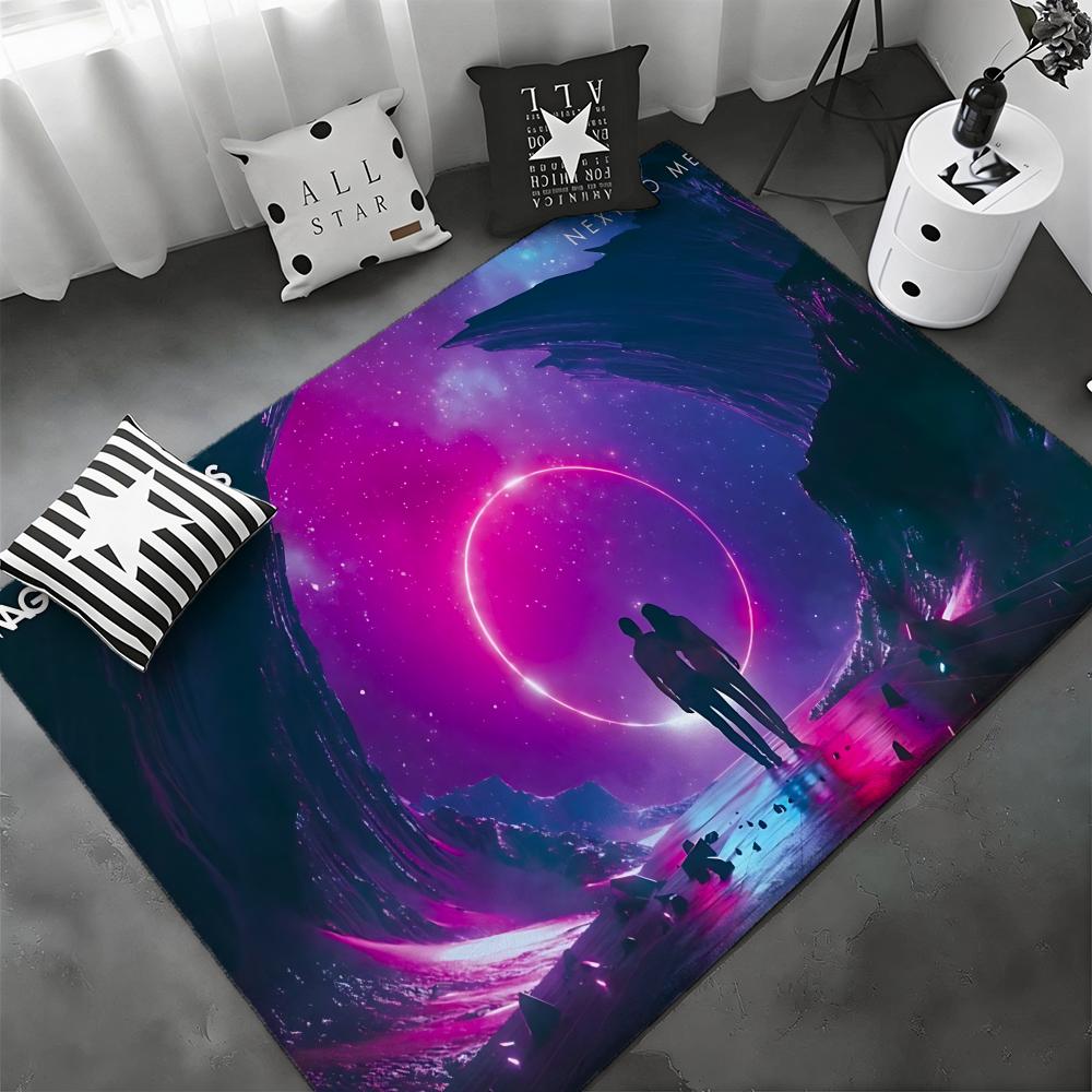 Popular Pop Rock Band I-Imagine Dragonss Floor Mat Soft Thickened Flannel Door Mat Non-Slip Living Room Rug Home Decor