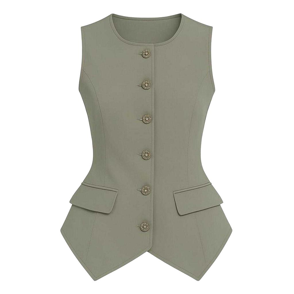 I Saw It First Womens/Ladies Waistcoat