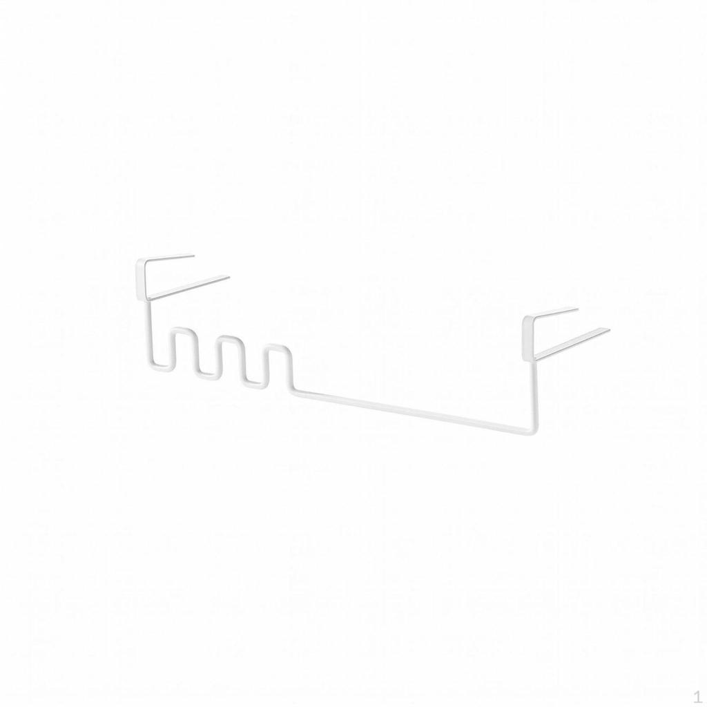 Lavatory Mirror Organizer Iron Material Cabinet Hanger Easy to Install Hair Accessory