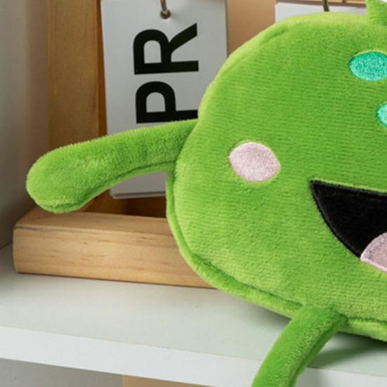 Stuffed Frog Pen Case, Funny Frog Pencil Bag, Fluffy Pencil Storage Pouch, Large Capacity Zipper Pen Bag for Boys Girls, Multifunctional Storage Bag