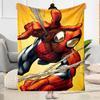 1pc Spider-Man Action Blanket Soft and Warm for Sofa Office Camping Travel Livingroom Great Gift for Friends and Family Comfortable