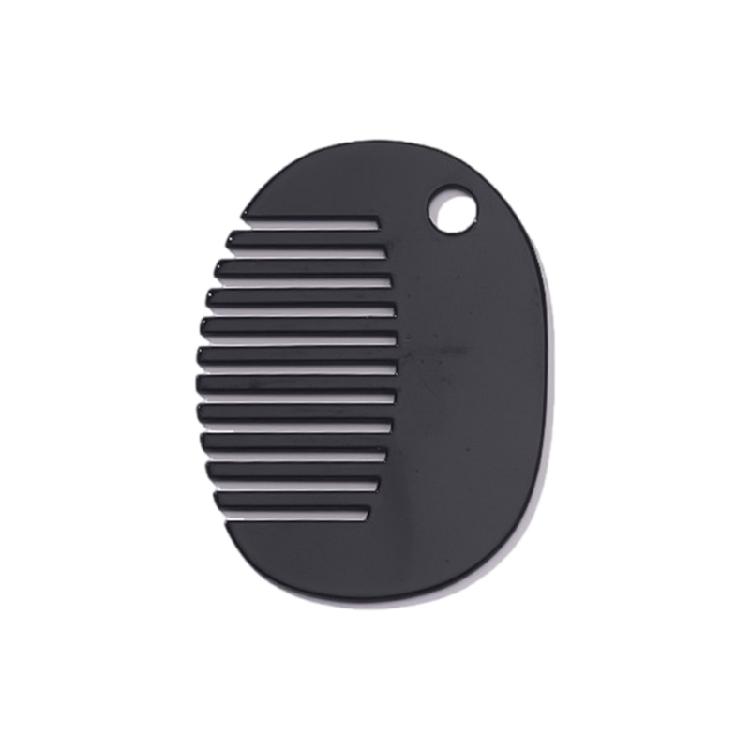 Portable Hairbrush Miniature Comb Necklace Pendant Convenient Hair Grooming Tool Portable Hairbrush for Women Girls