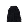 Ssideuneuwa Faux Fur Beanie (Black)