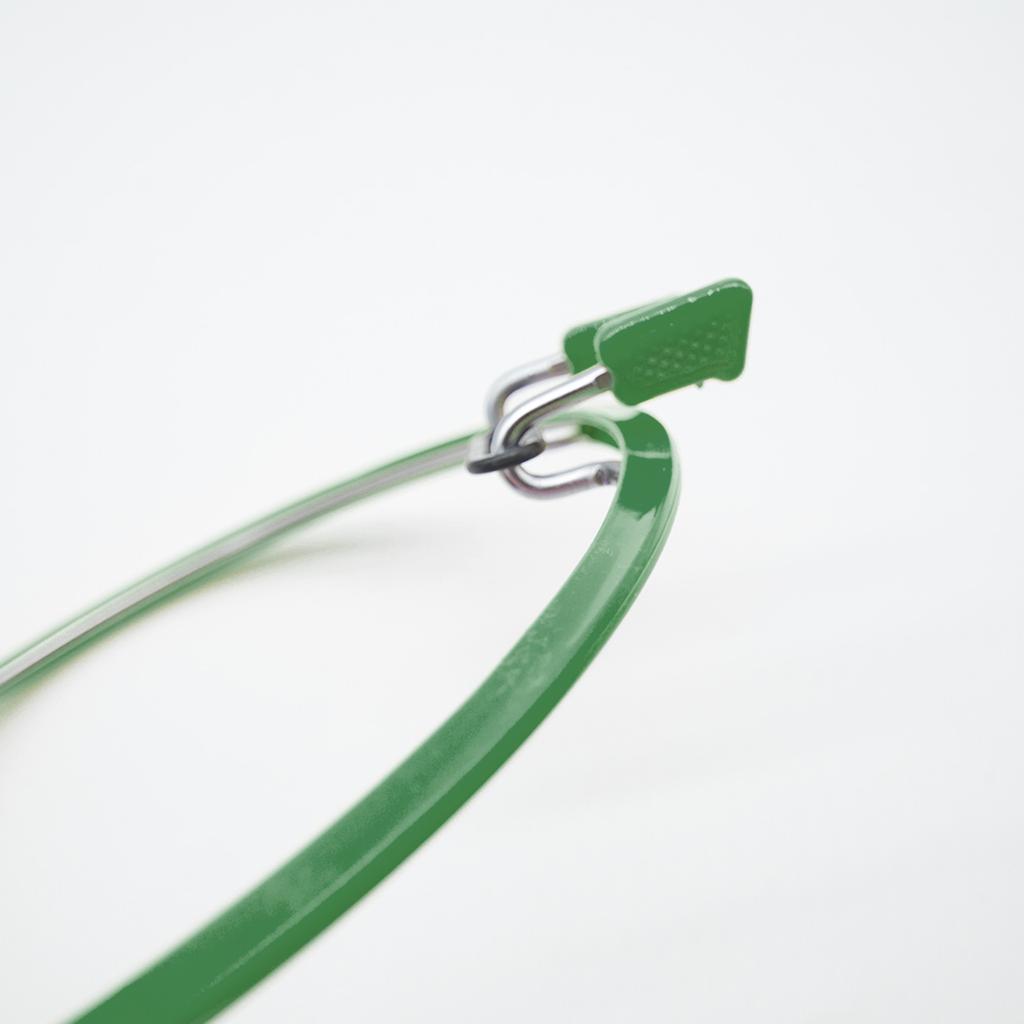 Embroidery Hoop Cross Stitch Spring Tension Frame Adult DIY Display Supplies Green
