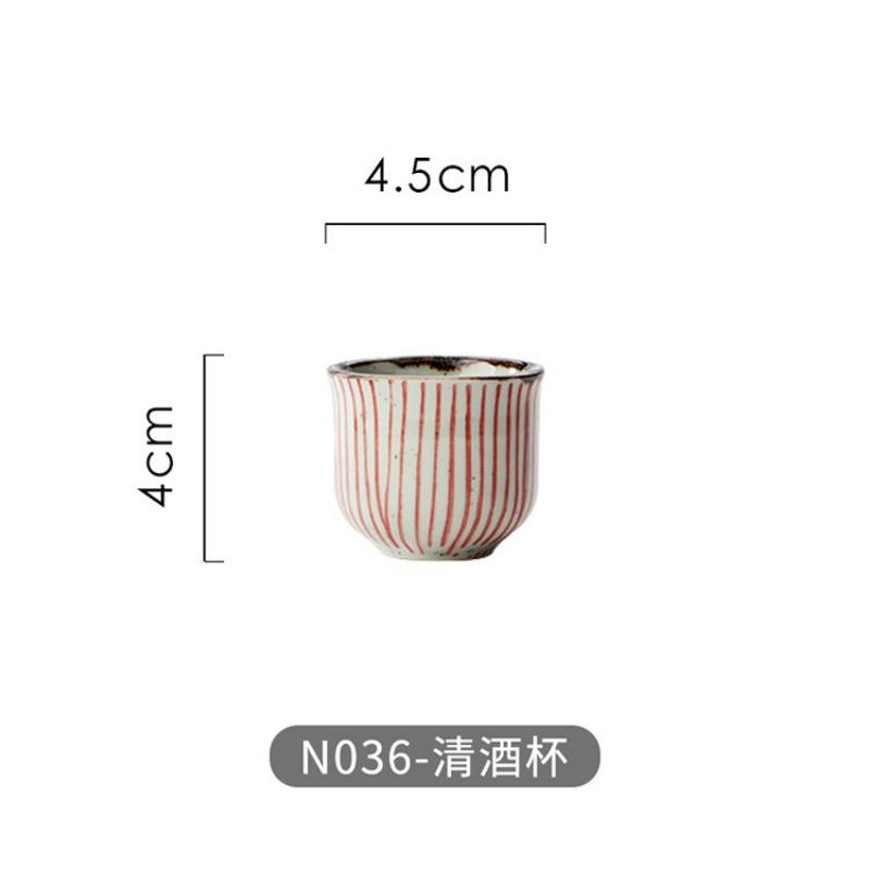 Japanese Style Ceramic Wine Set Hand-painted Wine Bottle Sake Cup Restaurant Bar Decoration Drinkware Sake Set Accessories New