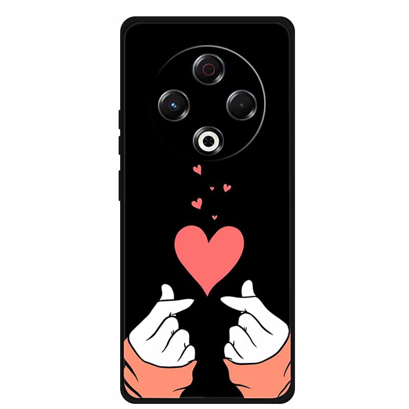 Coque For Tecno Spark 30 4G Case 6.78" Cartoon Cat Black Silicone Soft Back Cover Case For Tecno Spark 30 Case Spark30 Funda Bag