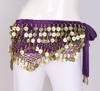 New Coin Belly Dance Belt For Beginners Indian Dance Performance Hip Scarf Oriental Dance Jazz Dance Skirt Extender