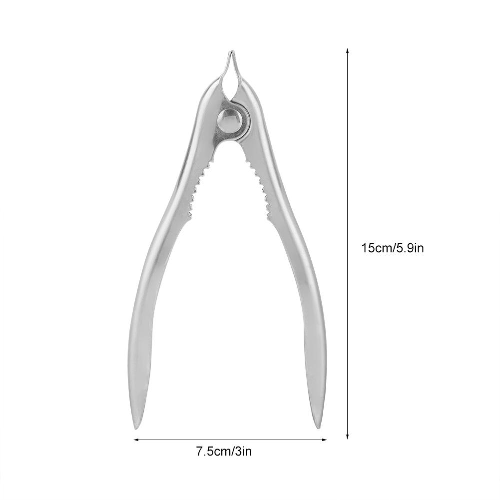 Craquelin à Coquille de Homard Acier Inoxydable Craquelin à Homard Crabe Coquille Pince Fourchettes à Fruits de Mer Ouvre-Noix Gadgets de Cuisine Craquelin à Homard