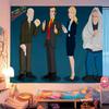 Classic Movies Better Call Saul Cartoon Tapestry Hippie Flower Wall Carpets Dorm Decor Art Home Decor