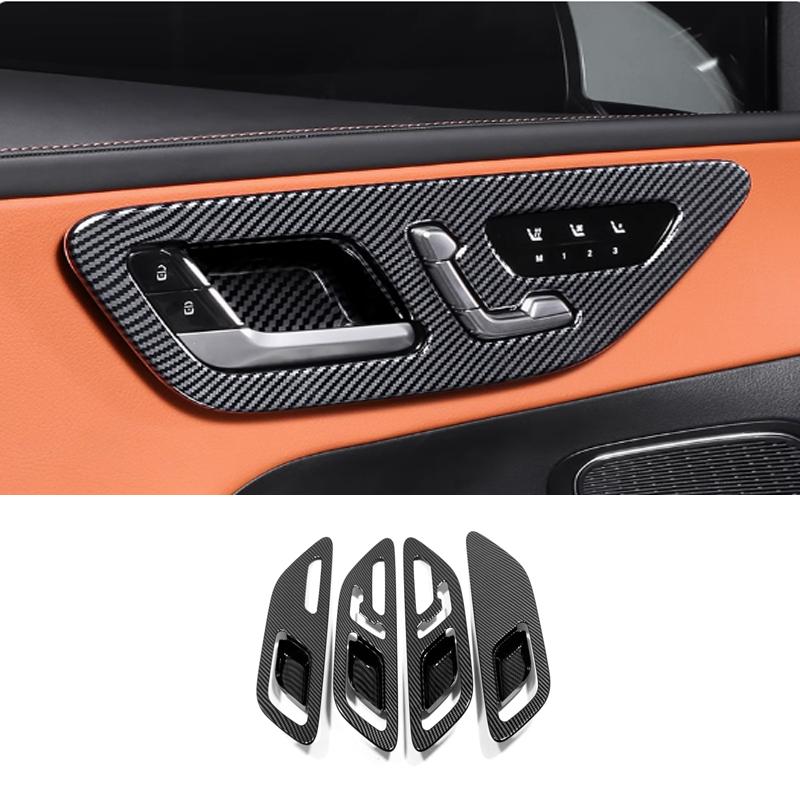 LHD For Mercedes Benz GLC Class X254 GLC260 GLC300  2024 Interior Window Gear AC Vent  Decoration Cover Stickers Accessories