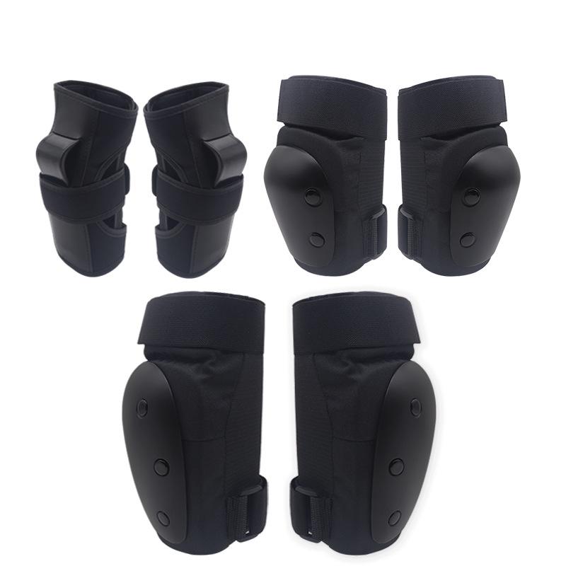 Thickened Roller Skating and Skiing Protective 6-Piece Gear Set for Adults & Kids