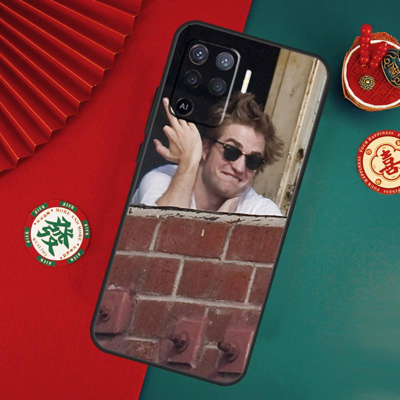 Robert Pattinson Standing Case For Oppo A6 A5 Pro A15 A18 A38 A58 A78 A98 A54 A74 A94 A17 A57 A80 A60 A40 A16 A76 A96