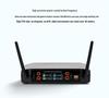 UHF Wireless Handheld Microphone Set: Four-Channel System for Conferences and Karaoke