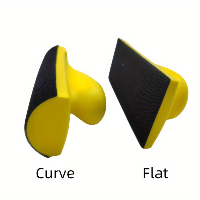 19.81x7.11 Cm Rectangular Manual Sanding Block, Woodworking Sanding Tool, Magic Sanding Block for Tight Spaces, Suitable for Wooden Furniture