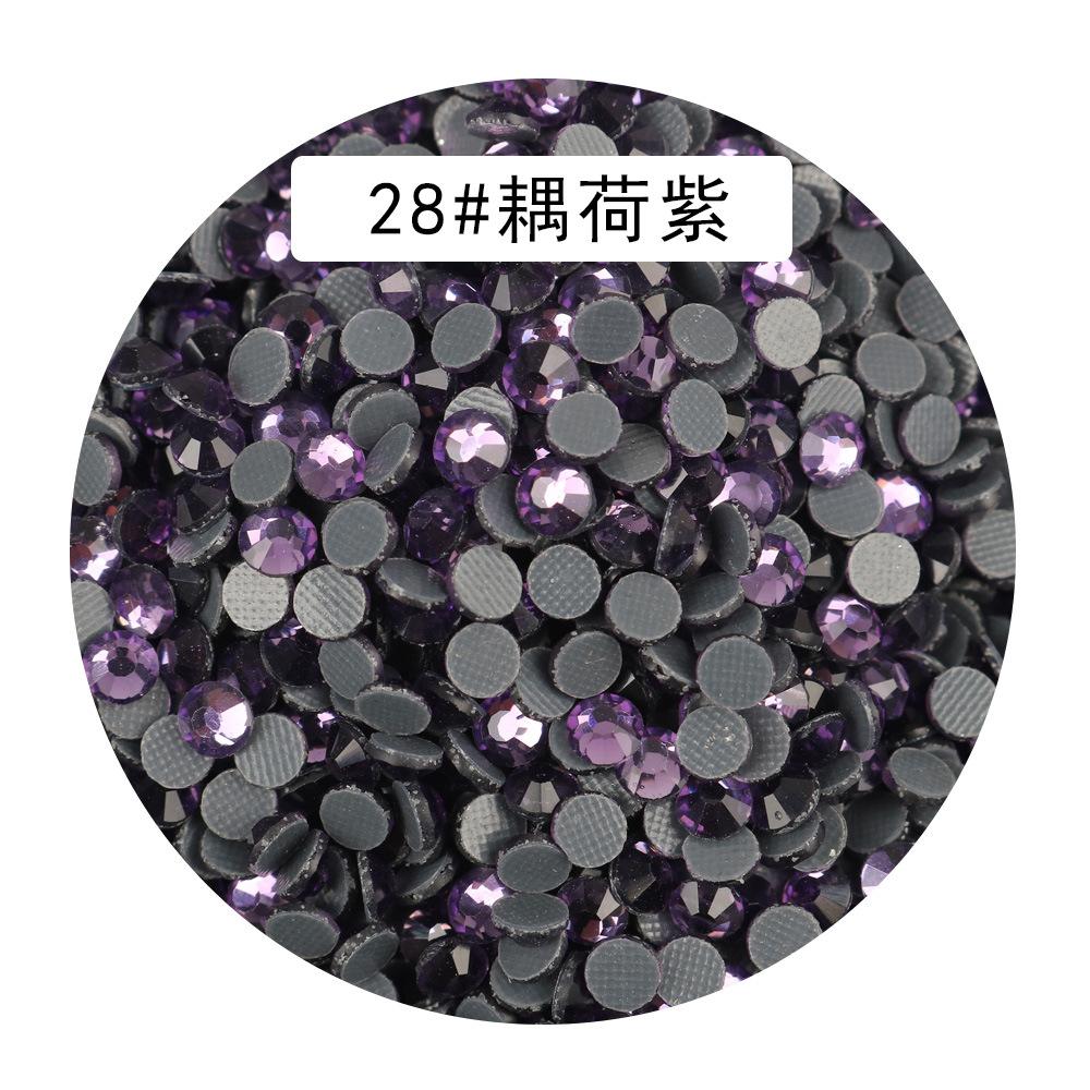 Middle East Diamond Dmc Hot Diamond Flat Bottom Glass Sole Clothing Accessories Diy Bag Shoes And Hats Nail Drill Jewelry Sticker Drill