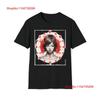 Ethereal Eclipses Temporal Goddess On Pristine Softstyle T Shirt Vintage Homme Fashion Casual Stretched Slightly