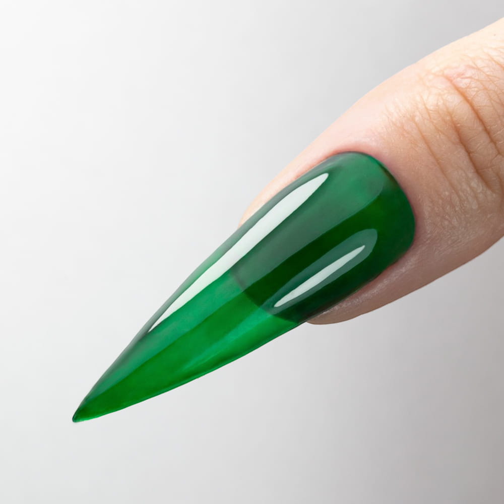 Kolorowy Top Bez Przemywania Top No Wipe Crystal Glass Molly Nails Green Hema/Di-Hema Free 10G