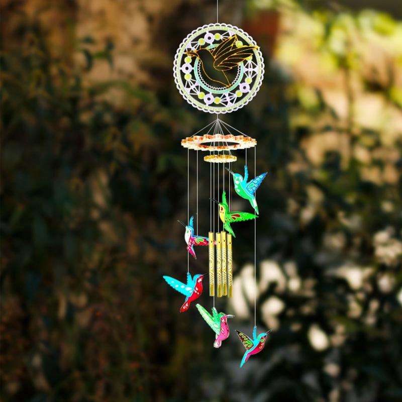 Silicone Resin Mold DIY Set for Wind Chime Resin Casting Silicone Resin Wind Chimes Mold Home Décor Resin Craft Supplies