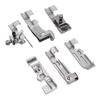 6Pcs Presser Foot Alloy Material Easy Install Wear Resistance Environmentally Friendly Sewing