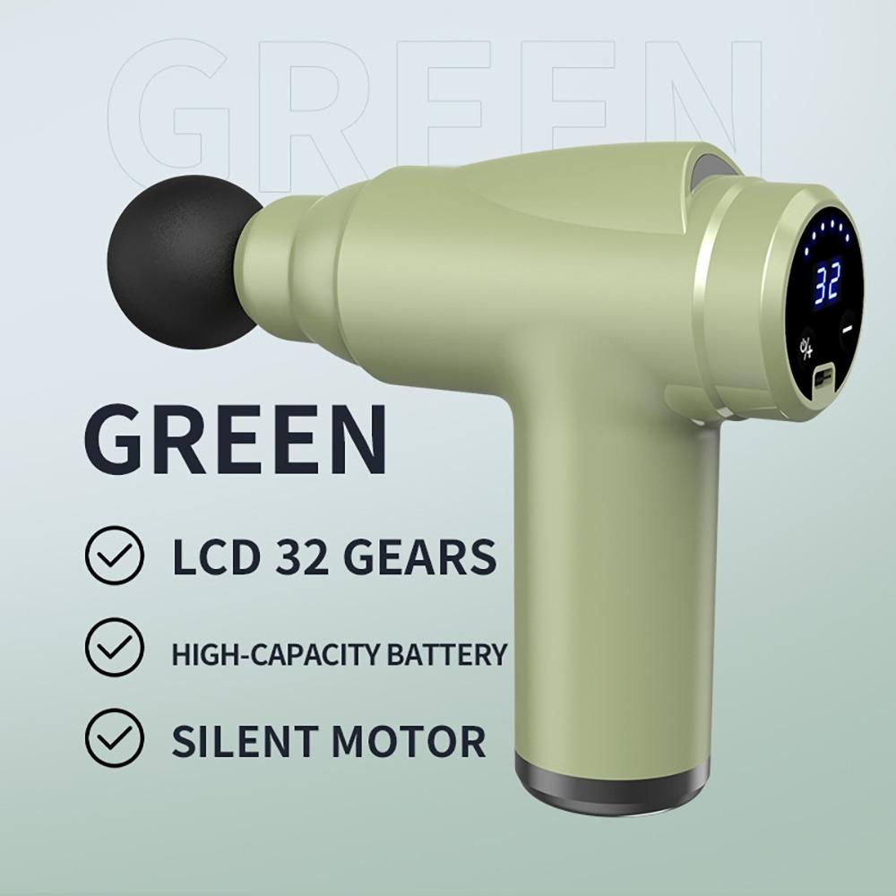 Noise Reduction Fascial Machine 4 Heads Body Massager Professional Fascia Massager Body Relaxation