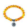European American Cross-Border Yoga Bracelet: Volcanic Stone, Sea Wave, Starfish, Lotus Pendant