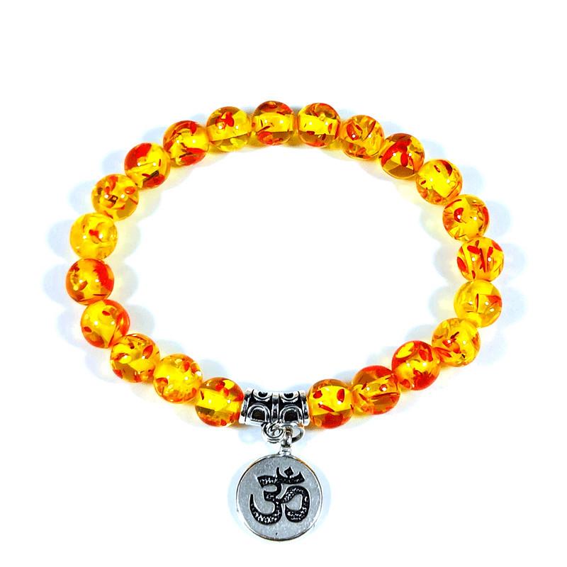 European American Cross-Border Yoga Bracelet: Volcanic Stone, Sea Wave, Starfish, Lotus Pendant
