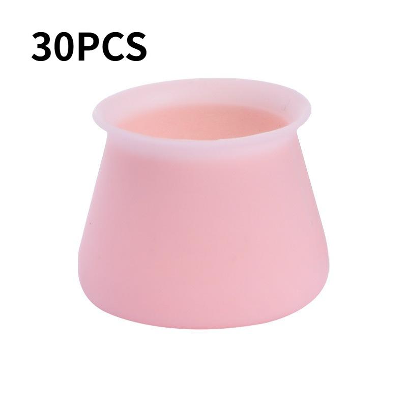 30-piece set of chair foot pads for anti-slip protection - table top and leg pads