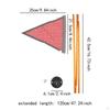 Kayak Flag Base Kit 4ft Aluminum Alloy Multifunctional with Stable Accessories for Yacht