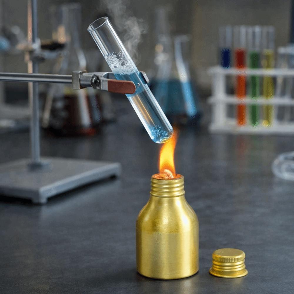 Aluminum Zinc Zinc Alloy Burner Stove 50ml Capacity Heating Burner Liquid Burner Lamp Outdoor Survival
