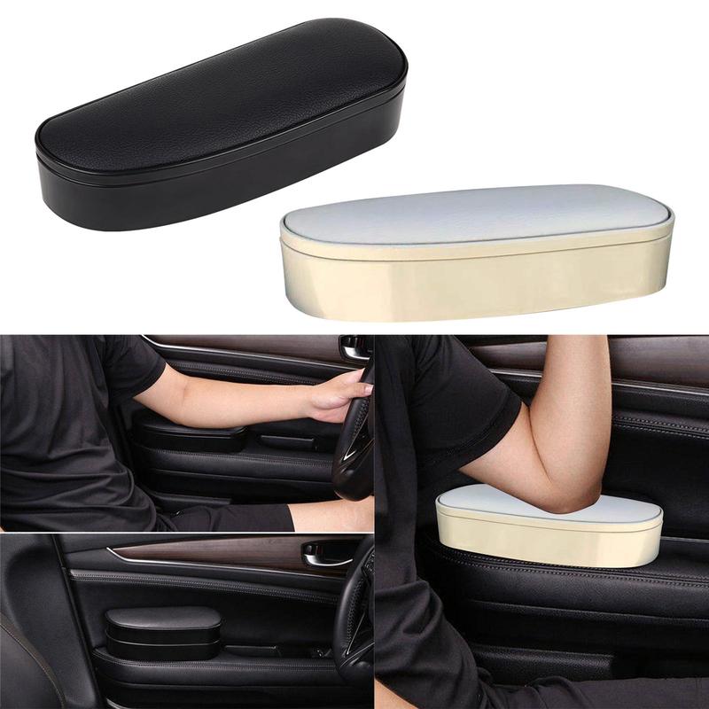 Left Door Car Armrest Elbow Support Interior Parts Arm Heightening Pad Storage Multifunctional Cushion Anti Slip Mat for Travel