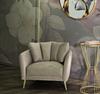 Armchair Kiev Grey Cm 88X77X74