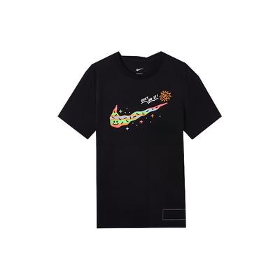 T Shirts Men's Black Crew Neck Moderate Straight Fit DV3188-010