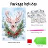 Christmas Reindeer Pearl Painting Kit Handmade DIY Home Decoration Painting