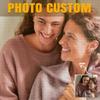 Custom Diamond Painting Kits Personalized Round Drill Diamond Art for Adults Art Diamond Dots Customized Photo for Home Wall Decor